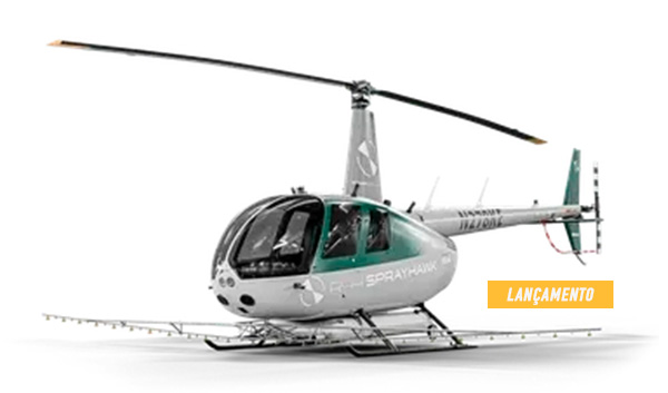 Helicóptero Robinson modelo R44 Sprayhawk