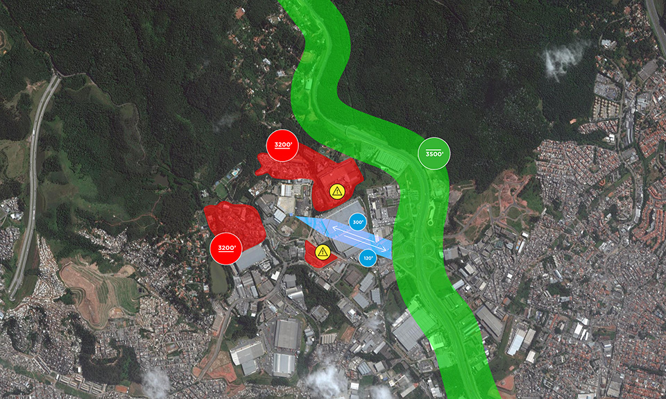 Como chegar no HBR Aviação pelo ar