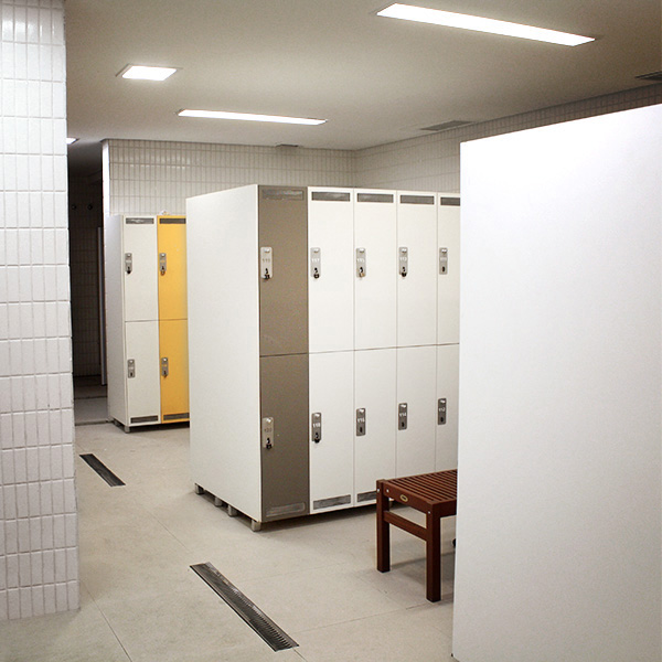 Dressing Room dedicated to staff