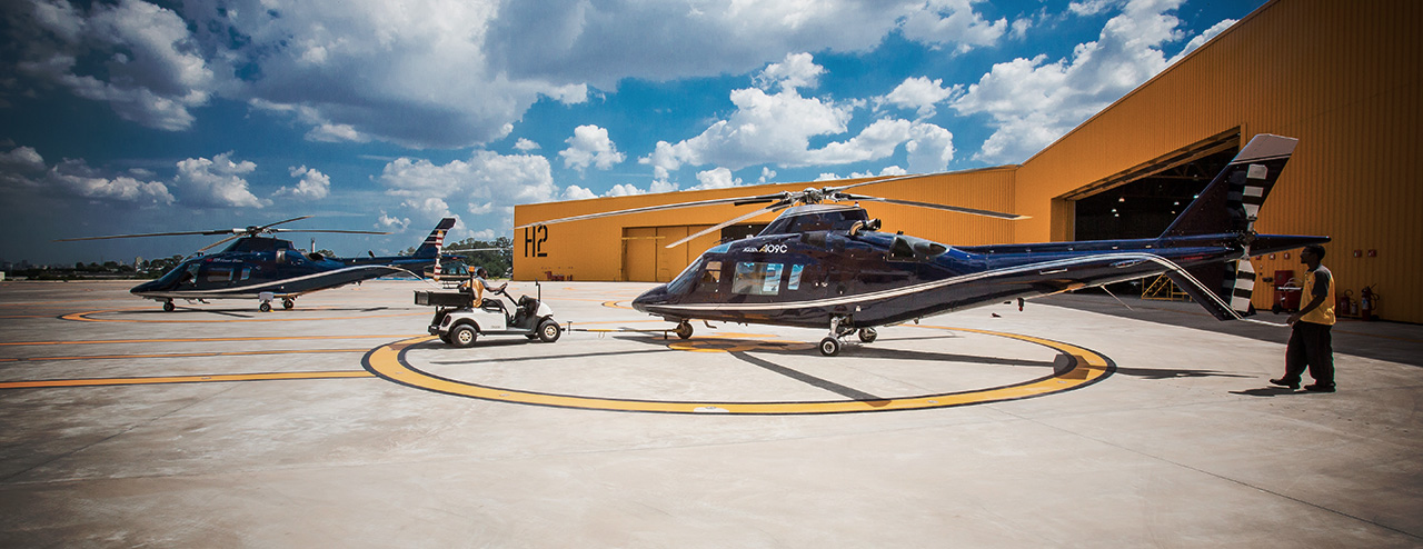 Centro de Hangaragem da HBR Aviação