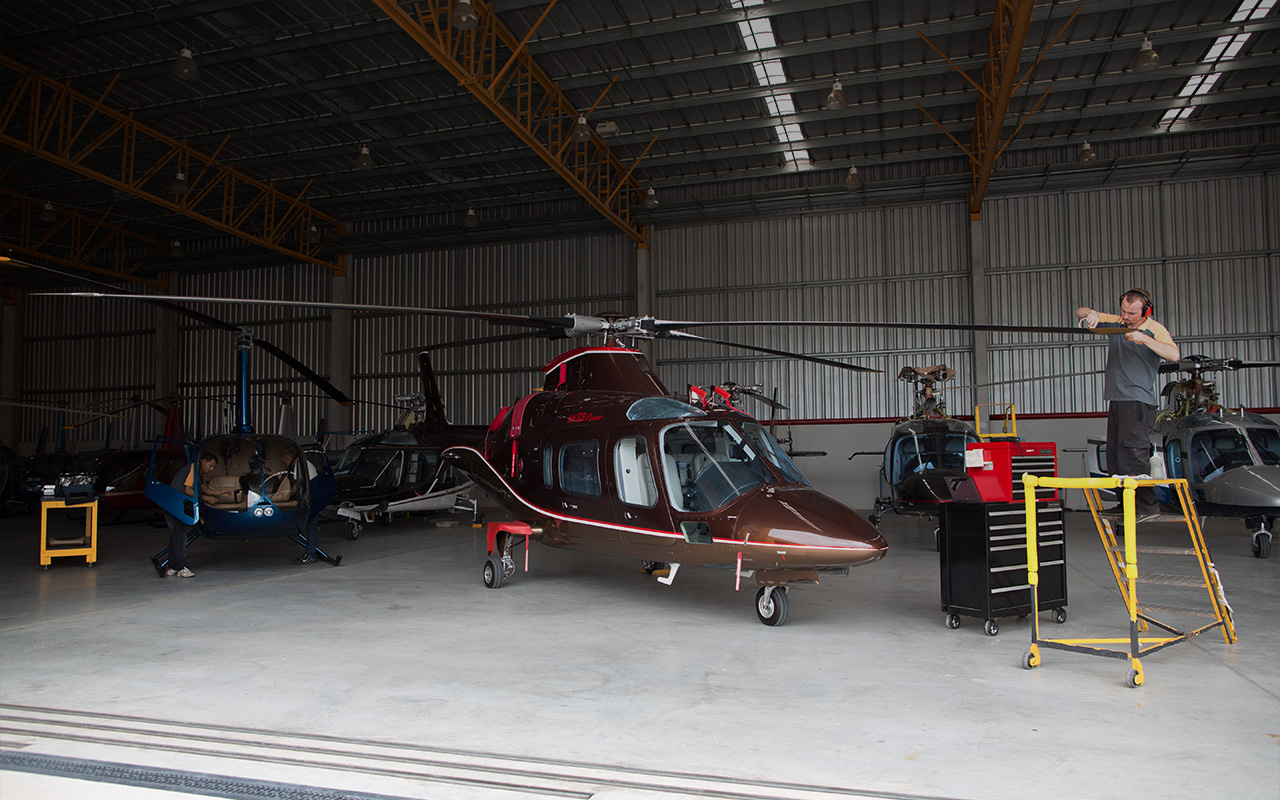 Hangar de Manutenção da HBR Aviação